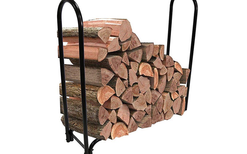 AmazonBasics Outdoor Indoor Log Rack