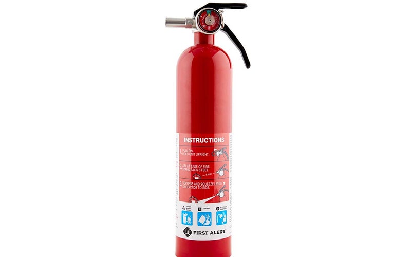 First Alert fire extinguisher