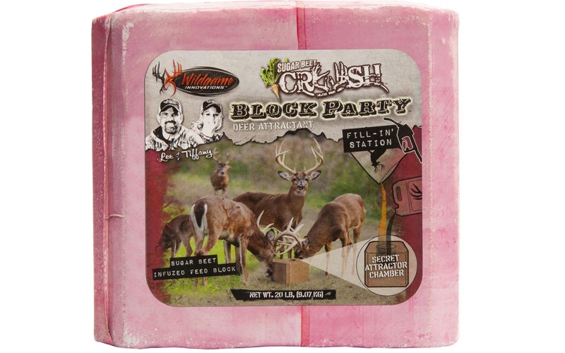 Deer block sugar beet deer feed
