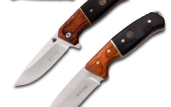 Elk Ridge two-piece knife sets