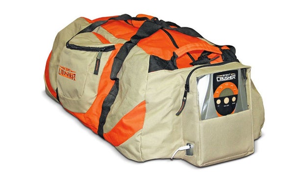 Ozone Gear Bag destroys odors and bacteria