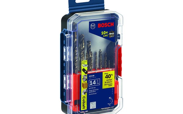 Bosch CO14B 14 Pc. Cobalt M42 Drill Bit Set