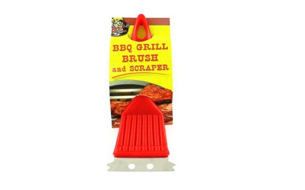 48 Pack of bbq grill brush w/ scraper plastic
