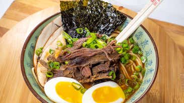 How to Make Ramen with Venison Shank Meat