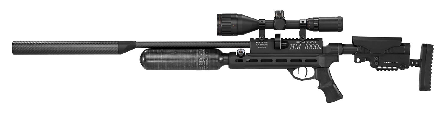 Rapid Air Weapons HM1000x LRT Chassis Rifle