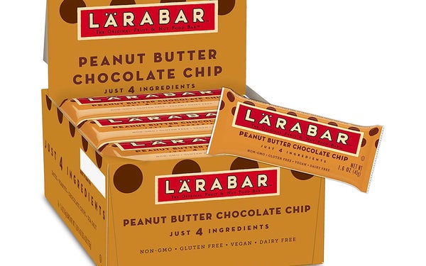 Larabar, Gluten Free Bar, Peanut Butter Chocolate Chip