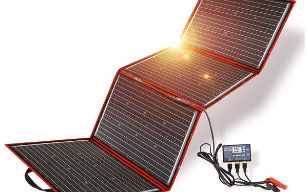 DOKIO 220 Watts 12 Volts Monocrystalline Foldable Solar Panel