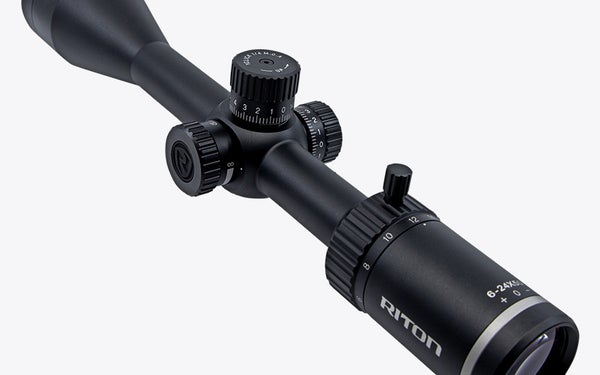 Riton X1 Conquer 6-24x50mm scope.