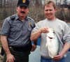 A 4-pound, 9-ounce Missouri white crappie taken from a farm pond.