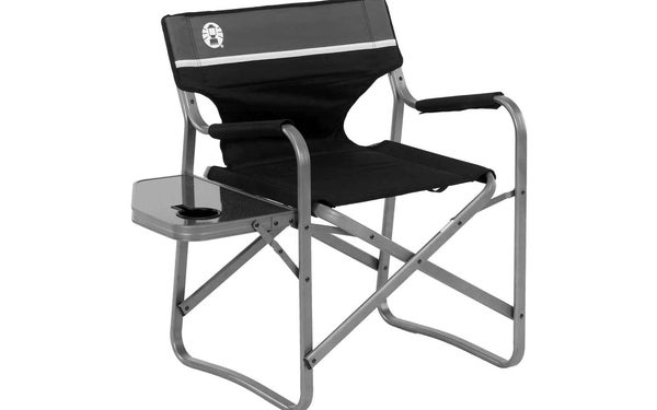 Coleman Camping Chair with Side Table | Aluminum Outdoor Chair with Flip Up Table
