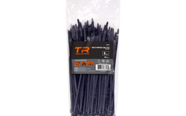 TR Industrial Multi-Purpose UV Resistant Black Cable Ties