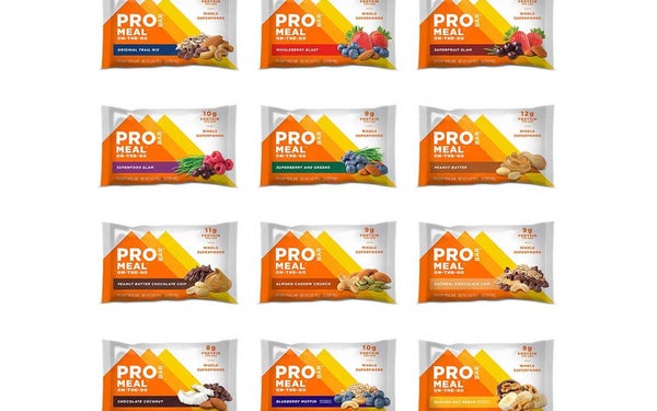 PROBAR - Meal Bar, Variety Pack, Non-GMO, Gluten-Free, Certified Organic, Healthy, Plant-Based Whole Food Ingredients, Natural Energy (12 Count)