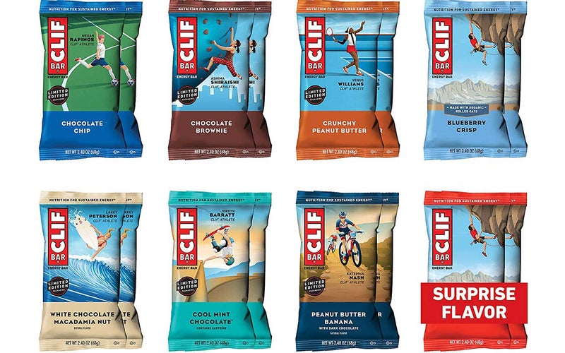 CLIF BAR - Energy Bars - Best Sellers Variety Pack - (2.4 Ounce Protein Bars, 16 Count) (Packaging and Assortment May Vary)