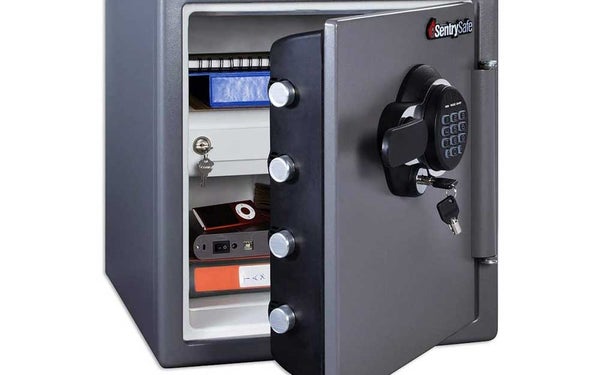 SentrySafe SFW123GDC Fireproof Safe and Waterproof Safe with Digital Keypad