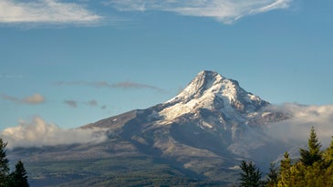 A view of Mount Hood National Forest in Oregon.