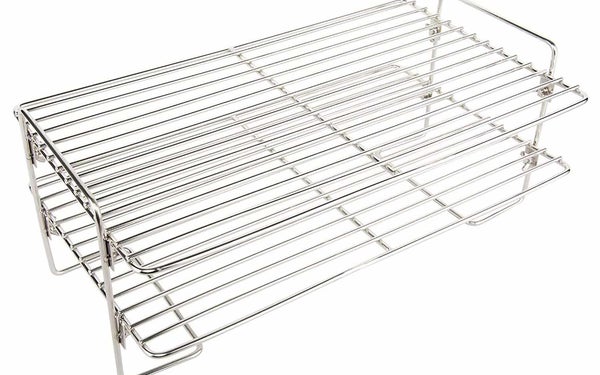 The Stanboil 17-inch stainless steel smoker shelf