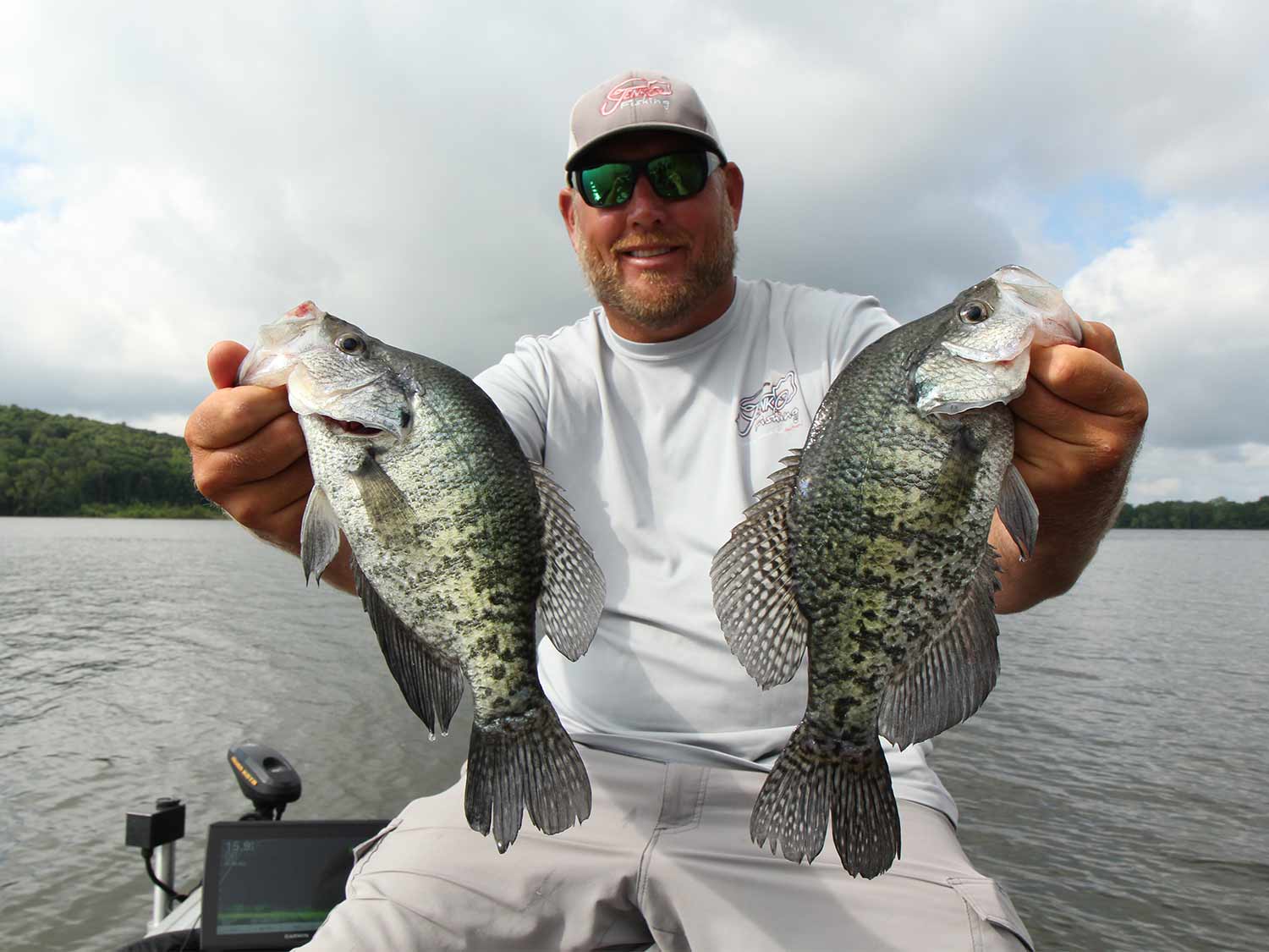 Spring Crappie fishing with liveScope 