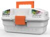 A shakespeare customize it tackle box on a white background.