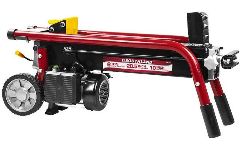 Southland Outdoor Power Equipment SELS60 6 Ton Electric Log Splitter, Red