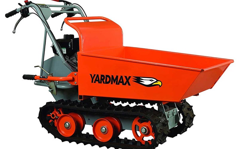 YARDMAX YD8103 Track Barrow, 660 lb. Capacity, Briggs and Stratton, CR950, 6.5 hp, 208cc