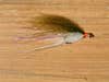 The Little Precious fly lure on a table.