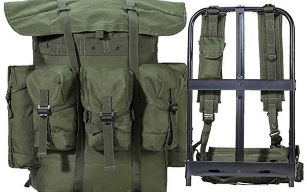 Military Rucksack Alice Pack Army Survival Combat Field Backpack with Frame