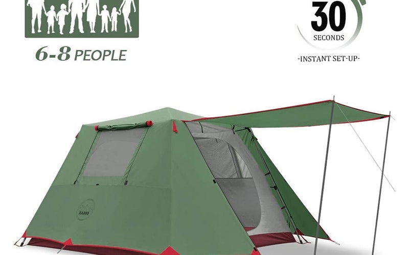 KAZOO Family Camping Tent Large Waterproof Pop Up Tents