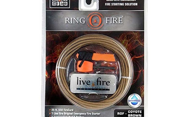 Live Fire Gear Ring O Fire - Coyote Brown