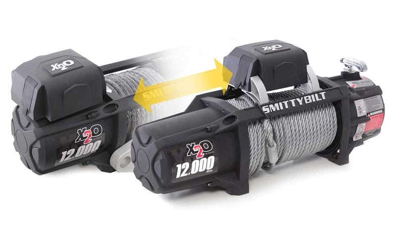 Smittybilt X2O COMP - Waterproof Synthetic Rope Winch - 12,000 lb. Load Capacity
