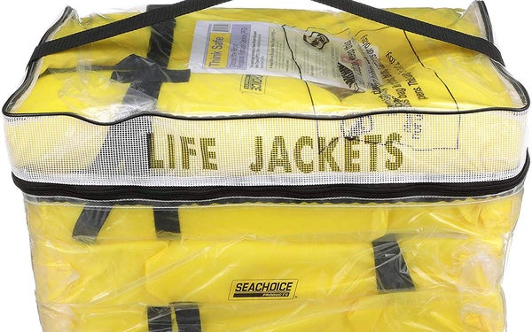 Seachoice Life Vest, Type II Personal Flotation Device â USCG Approved â Multiple Sizes and Colors