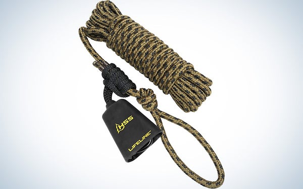 Hunter Safety System Non-Reflective Lifeline for Tree-Stand Hunting Safety Harness