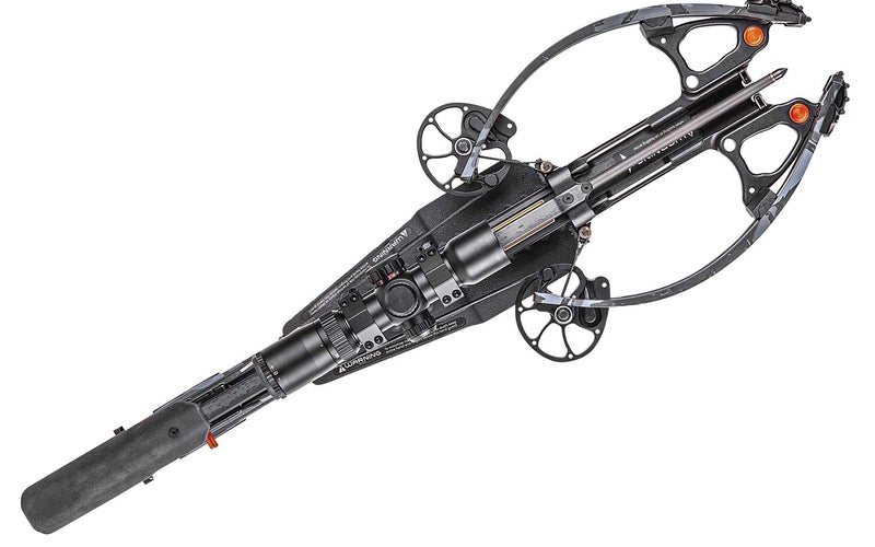 Ravin R29X crossbow on a white background.