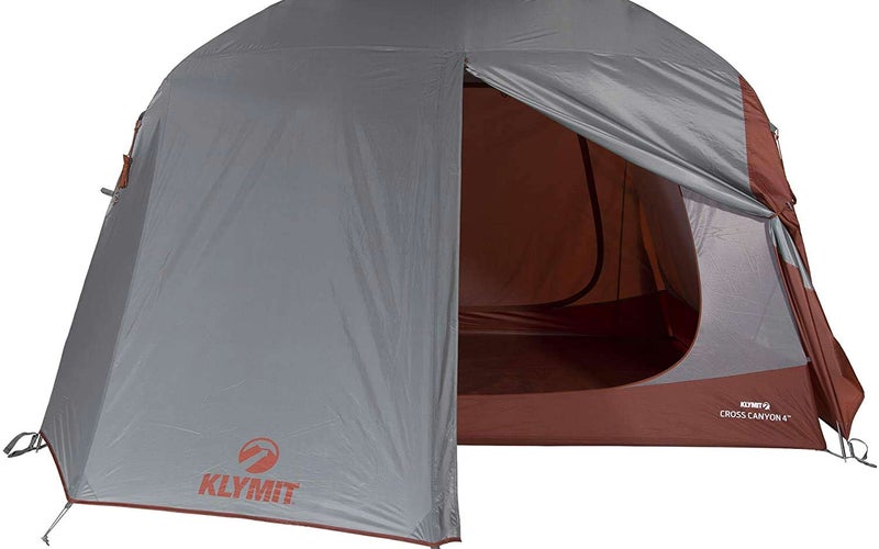 The Klymit Cross Canyon 4 Person Tent.