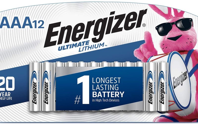 Energizer lithium AAA batteries