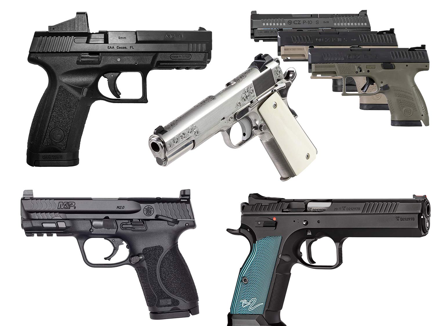 New Models Pistol Manufaters