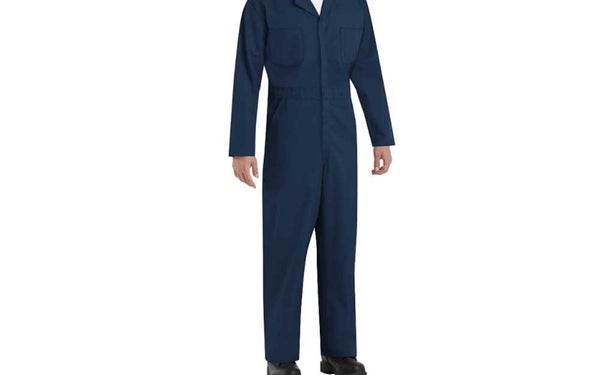 Red Kap Men's Twill Action Back Coverall Coat