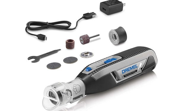 Dremel PawControl Dog Nail Grinder and Trimmer- Safe & Humane Pet Grooming Tool Kit- Cordless & Rechargeable Claw Grooming Kit for Dogs, Cats, and Small Animals