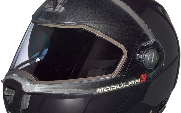 Ski-doo Modular 3 Snowmobiling Helmet-Black is one of the best snowmobile helmets
