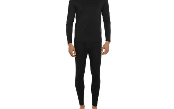 ViCherub Men's Thermal Underwear Set Long Johns with Fleece Lined Base Layer Thermals Sets for Men