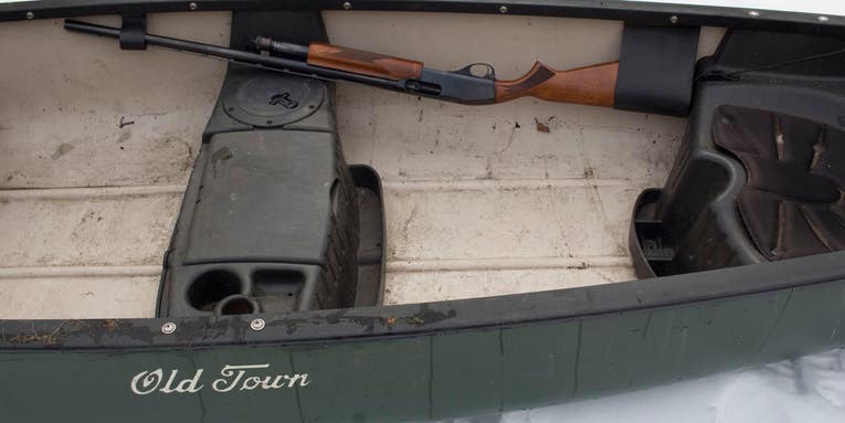 How to Make a DIY Gun Rack for a Duck-Hunting Canoe