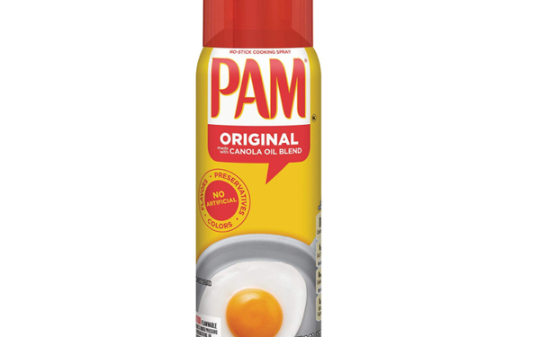 Pam cooking spray.