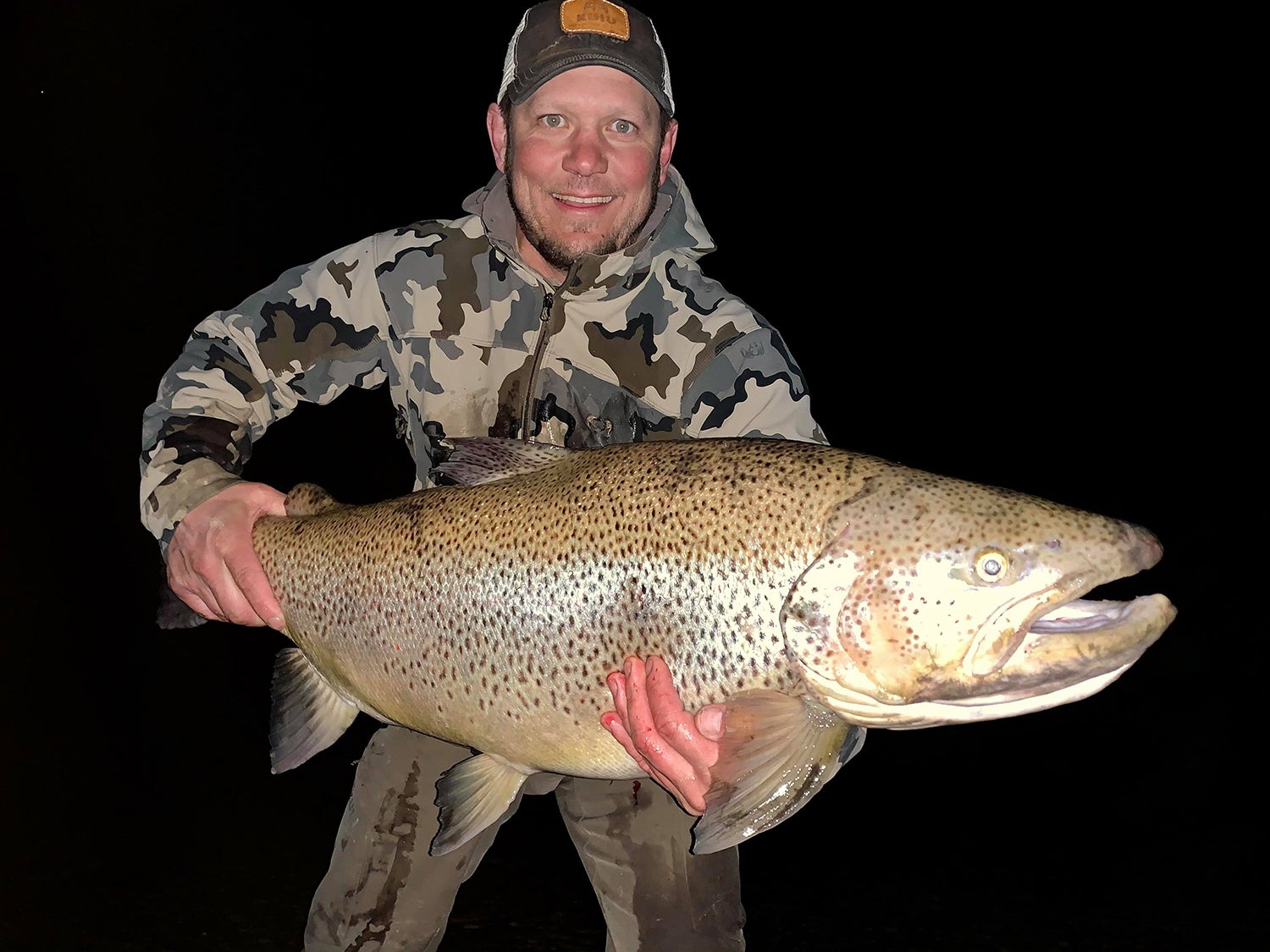 Fisherman Catches New Record Brown Trout with a 32-Plus-Pounder!