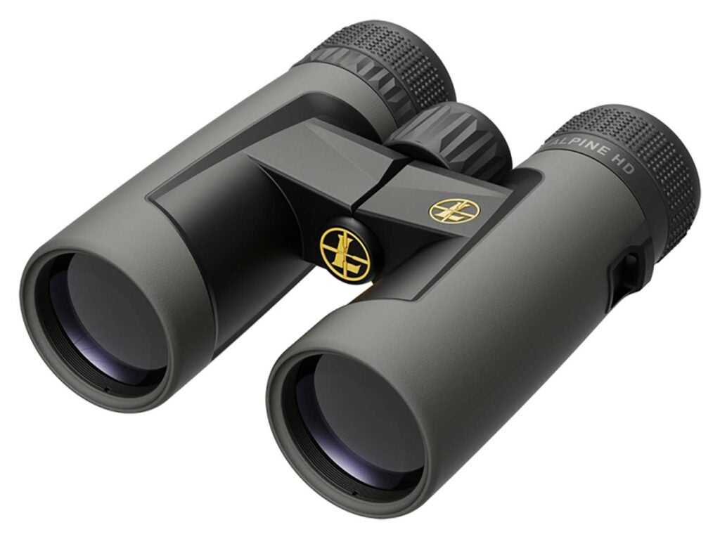 A pair of Leupold BX-2 Alpine HD binoculars.