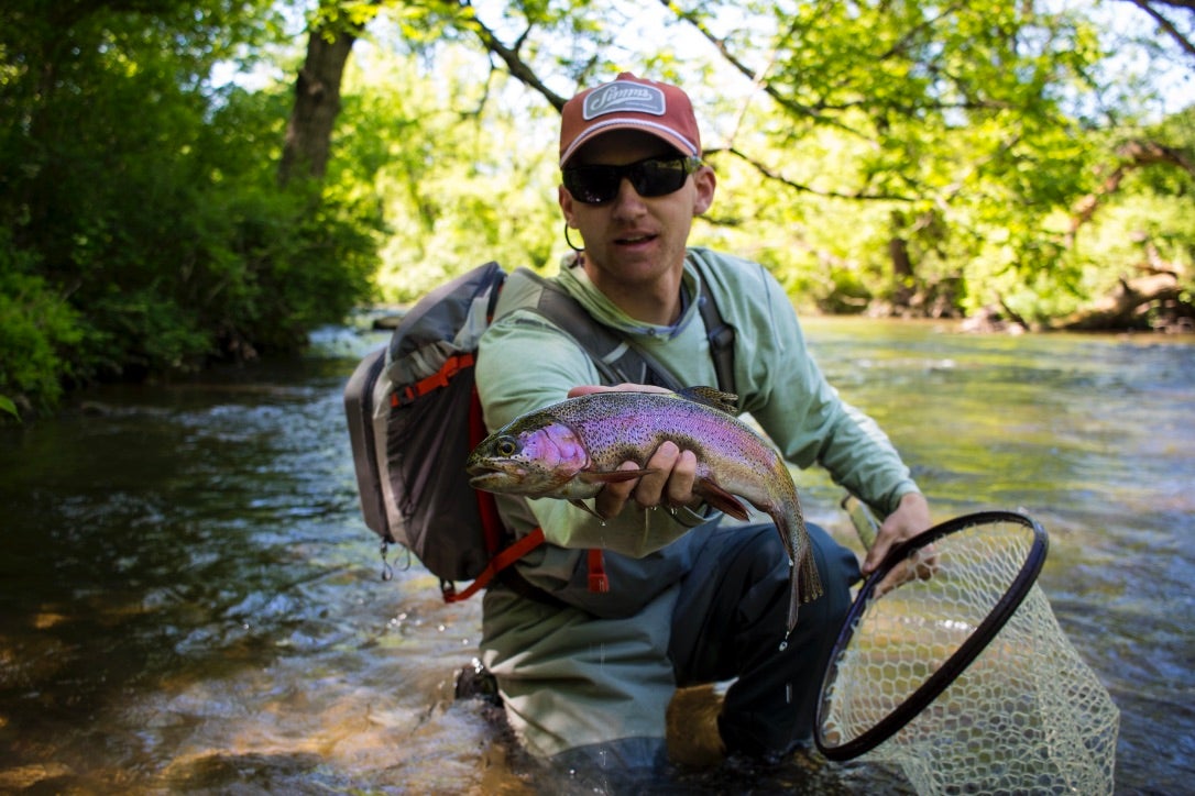 flyfishing-for-rainbow-trout