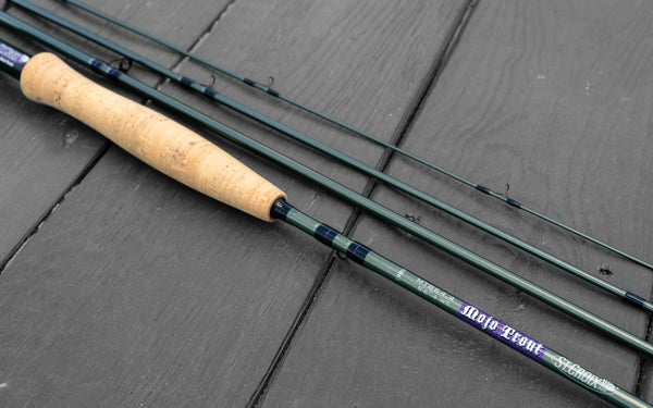 The St. Croix Mojo Trout fly rod