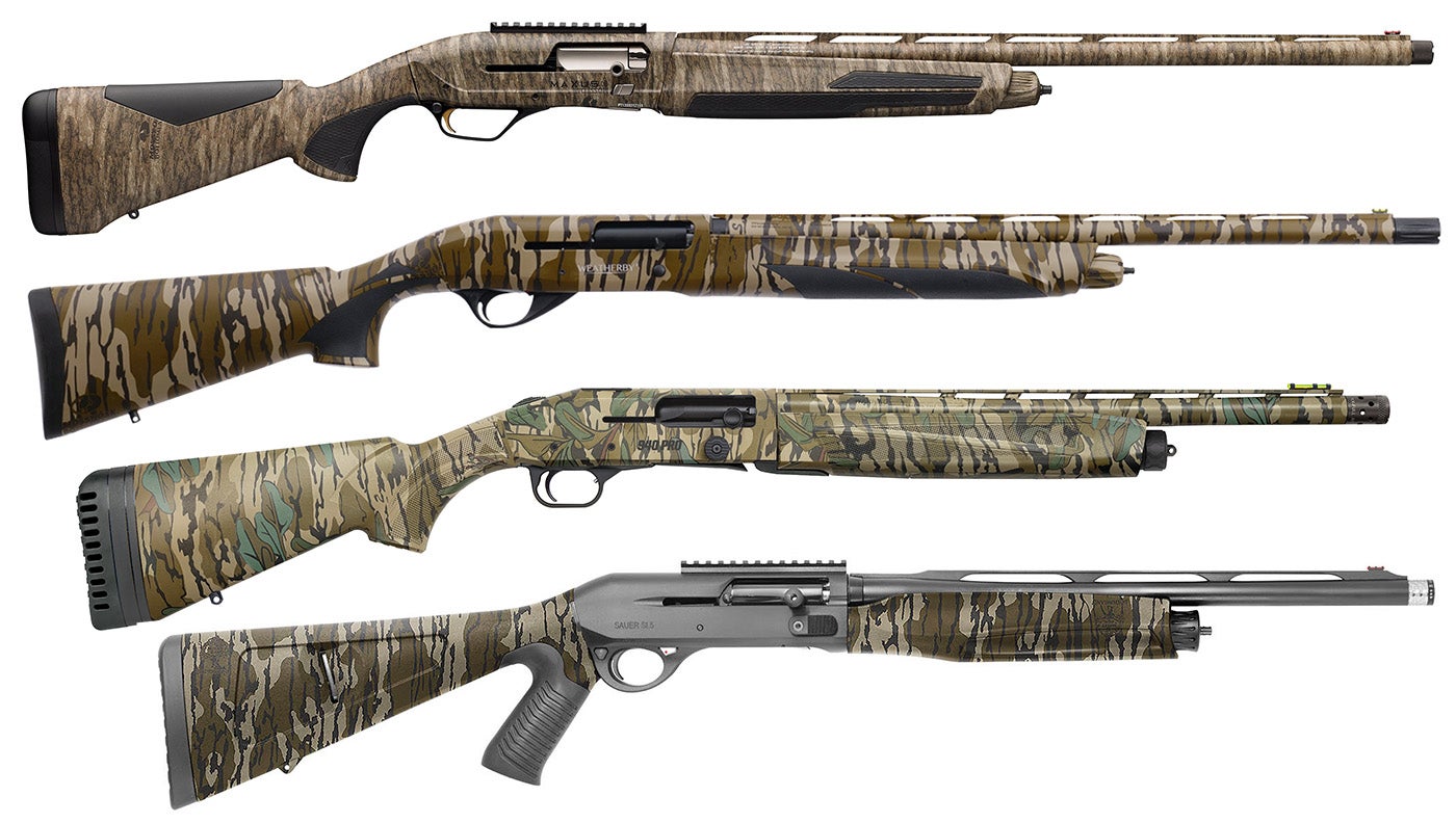 selection of new turkey shotguns