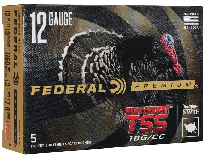 Federal TSS turkey shotgun shells.