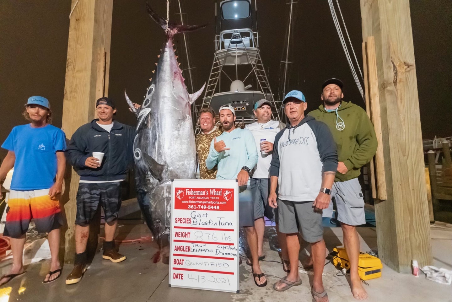 Texas Fisherman Catches New Record Tuna