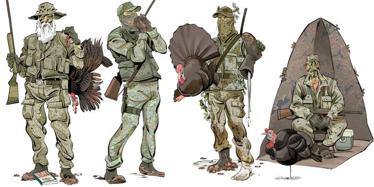 The 4 Types of Turkey Hunters You’ll Encounter This Spring