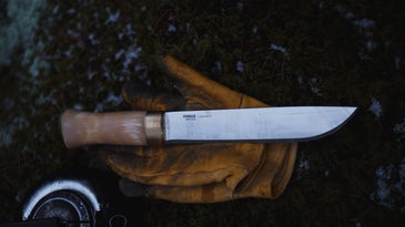 Helle Lappland camp knife.